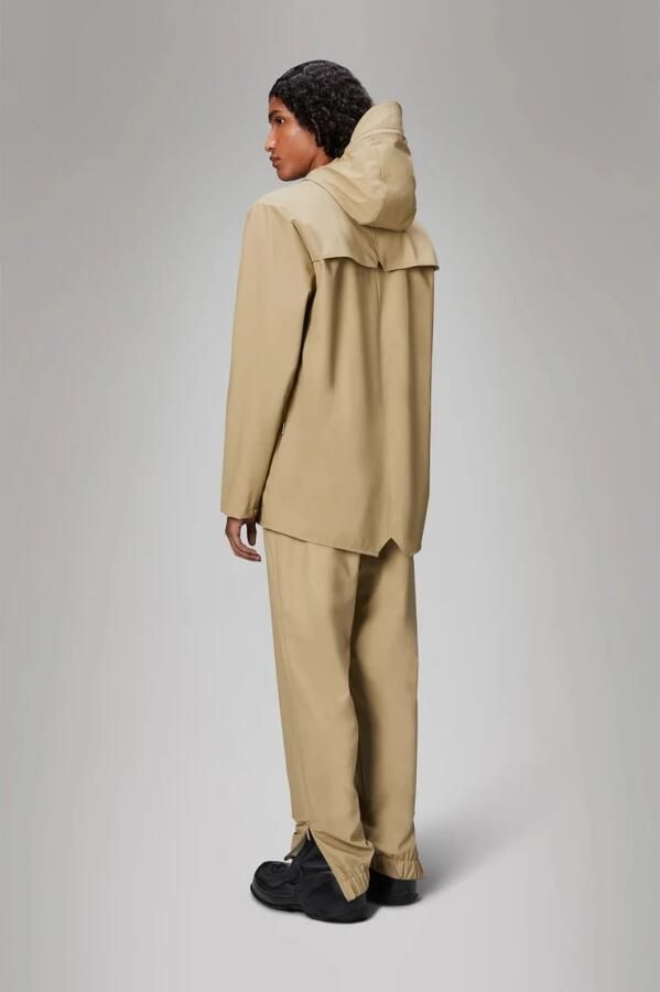 Rains Moderne regenjas met functioneel ontwerp Beige Unisex - Foto 3