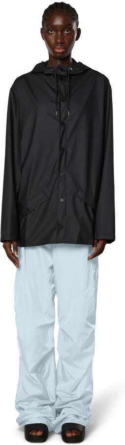 Rains Waterdichte Jas met Verstelbare Capuchon Black - Foto 11