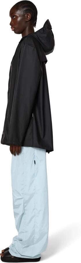 Rains Waterdichte Jas met Verstelbare Capuchon Black - Foto 10