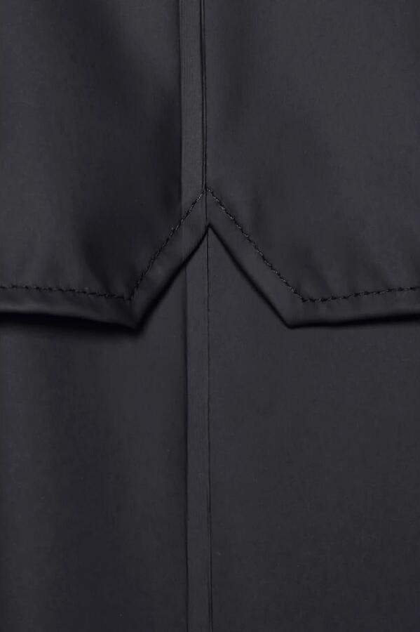 Rains Waterdichte Jas met Verstelbare Capuchon Black - Foto 2