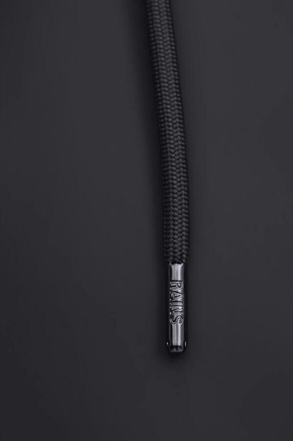 Rains Waterdichte Jas met Verstelbare Capuchon Black - Foto 3