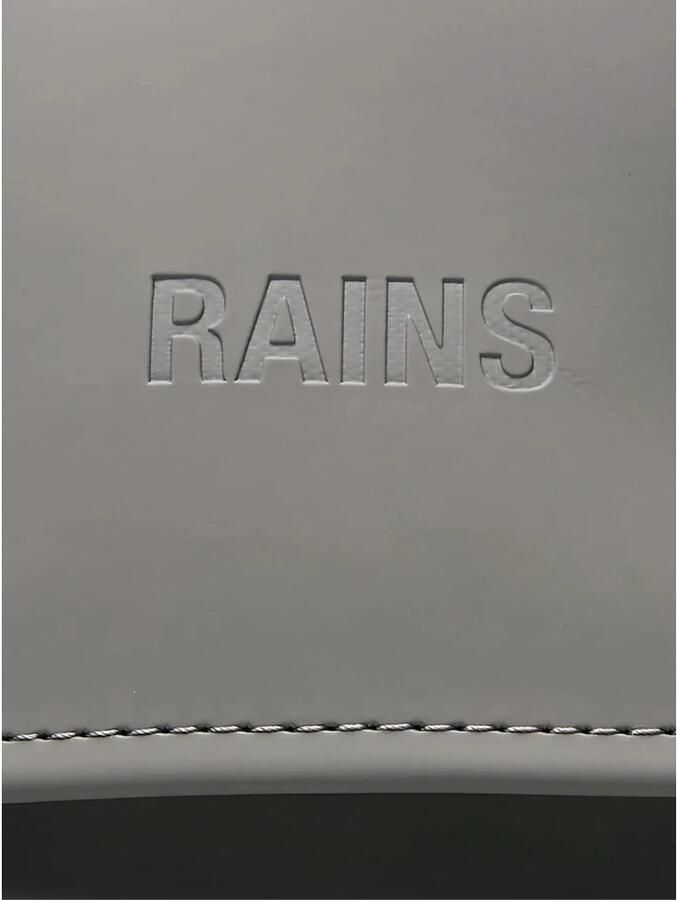 Rains Grijze Messenger Tas MSN BAG W3 Gray - Foto 5
