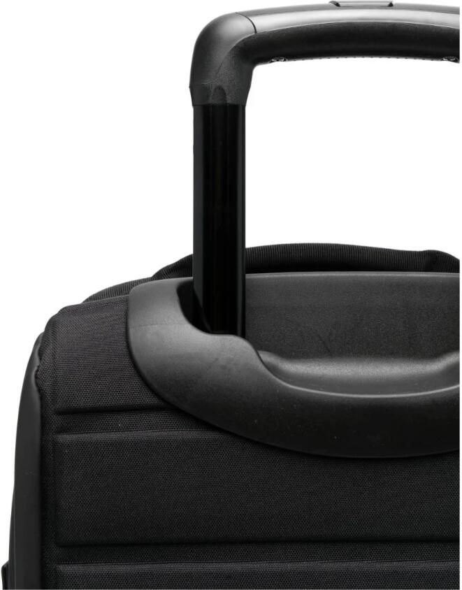 Rains Zwarte Waterdichte Trolleytas met Handvatten en Wielen Black Heren