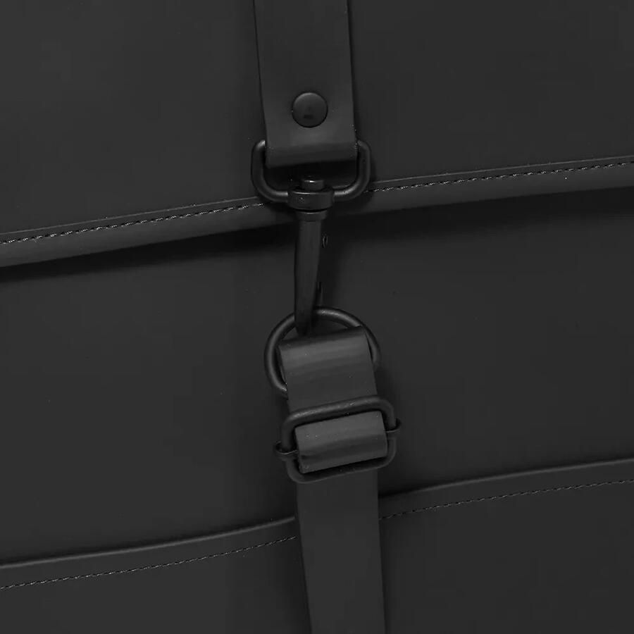 Rains Compacte Waterdichte Rugzak met Laptopvak Black Unisex - Foto 2