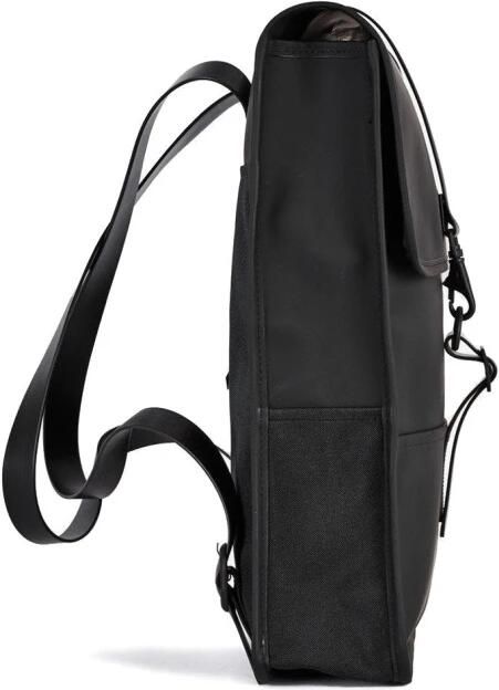 Rains Compacte Waterdichte Rugzak met Laptopvak Black Unisex - Foto 11