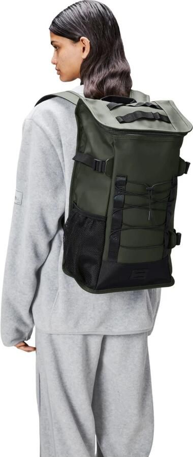 Rains Sportieve Trail Mountaineer Rugzak Green Dames - Foto 7