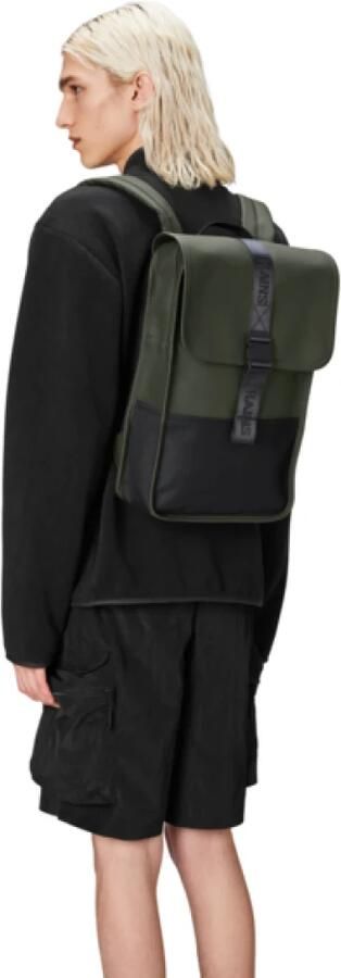 Rains Stijlvolle Rugzakken Green Unisex - Foto 2