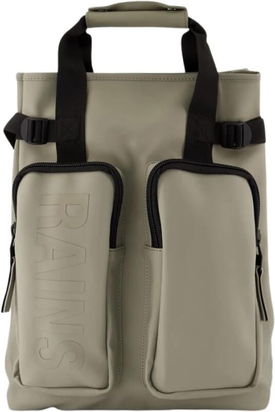 Rains Tote Rugzak Gray Unisex - Foto 4