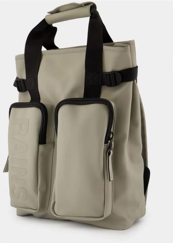 Rains Tote Rugzak Gray Unisex - Foto 2