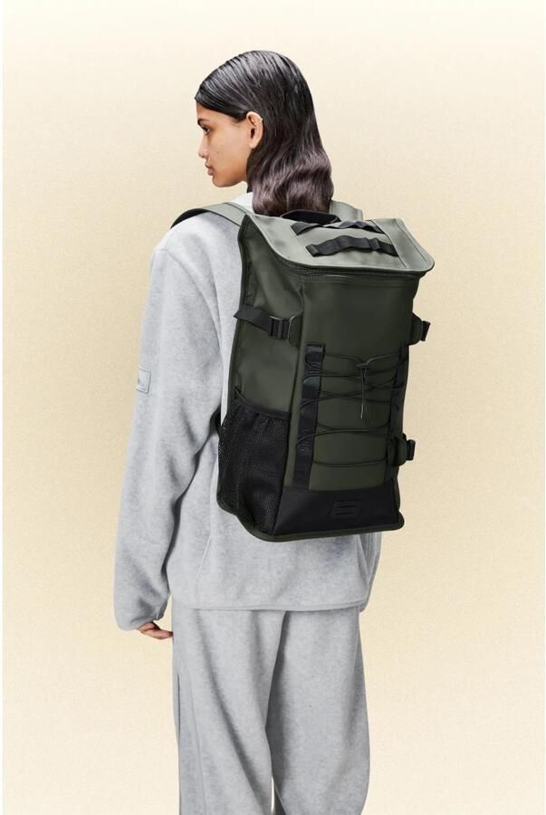 Rains Sportieve Trail Mountaineer Rugzak Green Dames - Foto 4