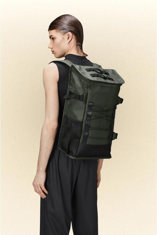 Rains Sportieve Trail Mountaineer Rugzak Green Dames - Foto 5