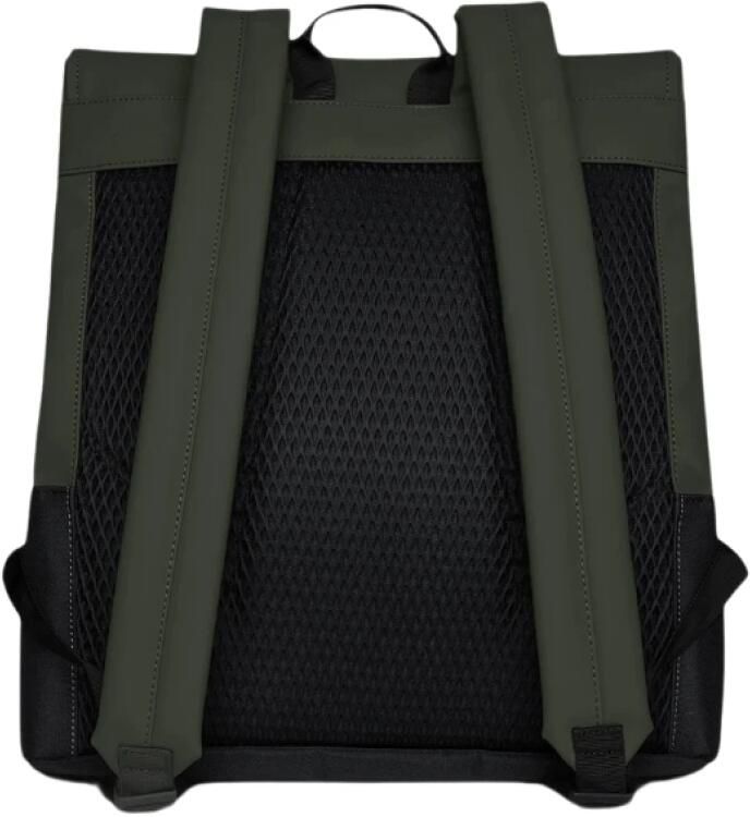 Rains Groene Waterdichte Rugzak met Verstelbare Banden Green Heren - Foto 4