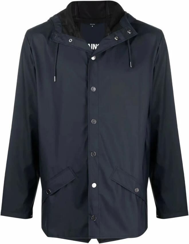 Rains Groene regenjas met verstelbare chetten Beige - Foto 10