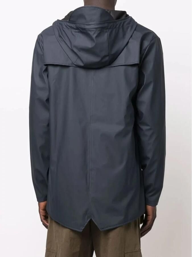 Rains Groene regenjas met verstelbare chetten Beige - Foto 4