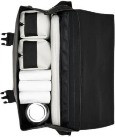 Rains Zwarte Waterdichte Rugzak met Verstelbare Banden Black