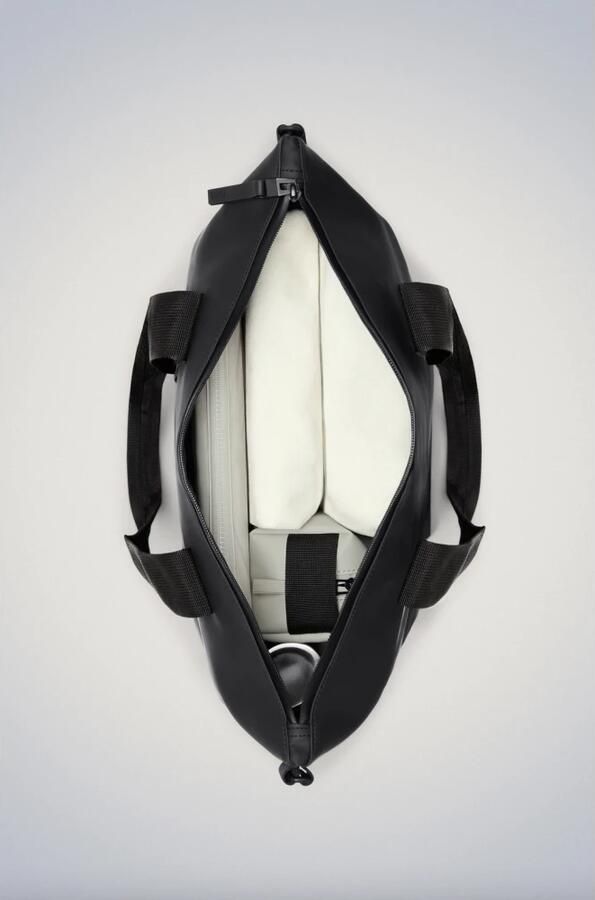 Rains Waterdichte Tote Tas met Patina Afwerking Beige Unisex - Foto 2