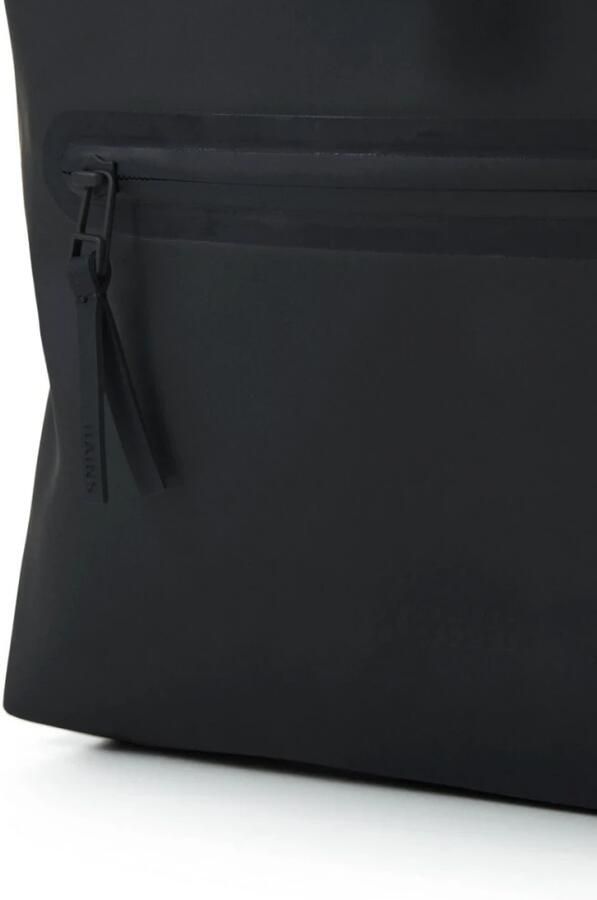 Rains Groene Waterdichte Rugzak met Handvat en Verstelbare Schouderbanden Green - Foto 4