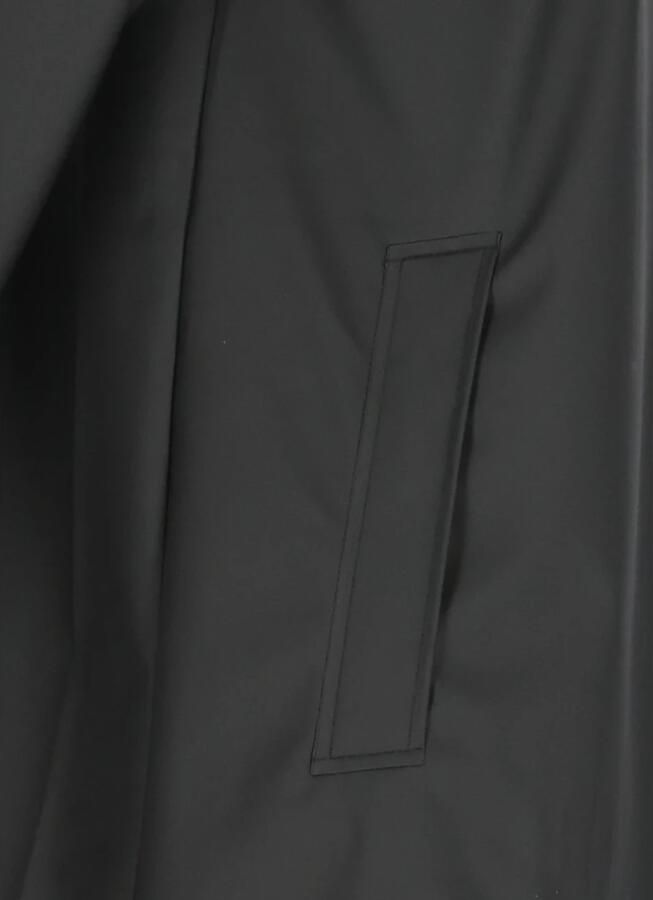 Rains Zwarte Waterdichte Jas met Capuchon Black - Foto 9