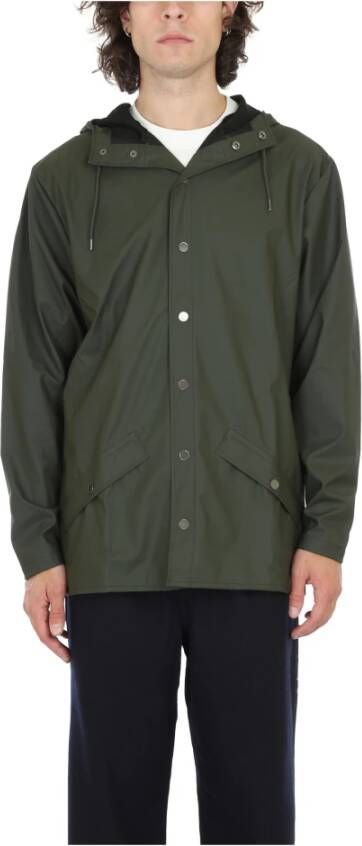 Rains 1201 Jacket regenjas donkergroen