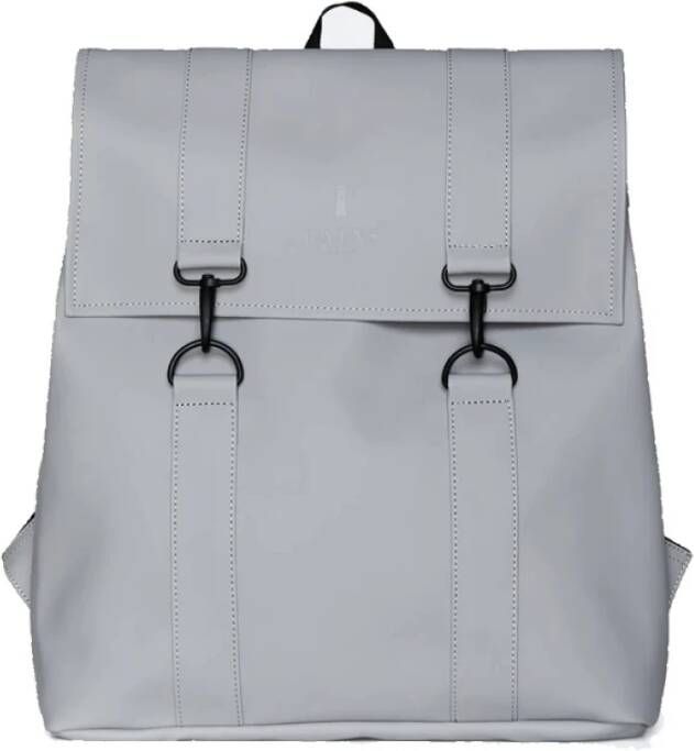 Rains Draagbare Rugzak in Militaire Stijl Gray Dames