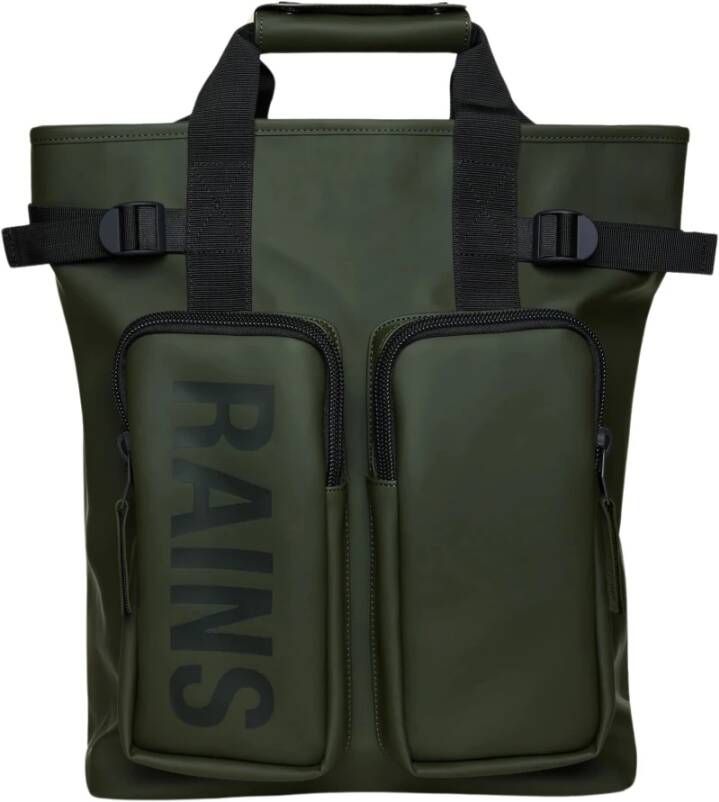 Rains Texel Tote Backpack Groen Green Dames