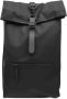 Rains Waterdichte Rolltop Fietsrugzak Zwart Dames - Thumbnail 1