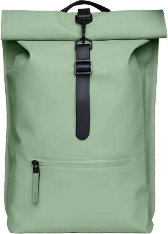 Rains Waterdichte Rolltop Rugzak Groen 06 Green Dames