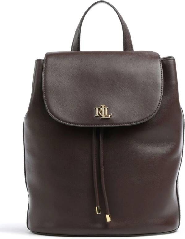 Lauren Ralph Lauren Rugzakken Winny Backpack Medium in dark brown