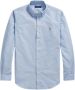Ralph Lauren Custom Fit Oxford Overhemd Upgrade je Casual Garderobe Blauw Heren - Thumbnail 2