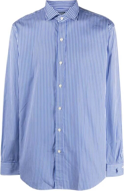 Ralph Lauren Blauwe Polo Shirts Blauw Heren