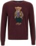 Polo Ralph Lauren Bordeaux Sweaters Lscnheritage Trui met Lange Mouwen Rood Heren - Thumbnail 1