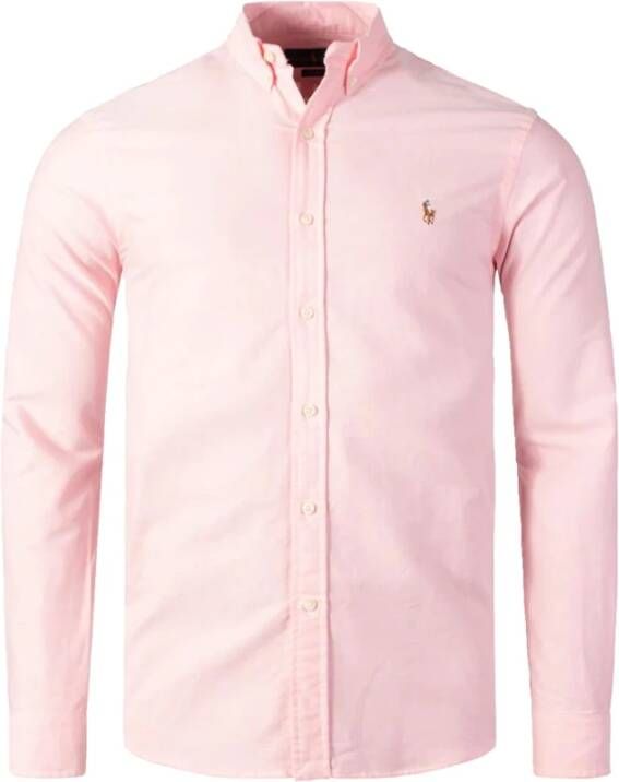 Ralph Lauren Casual overhemd Roze Heren