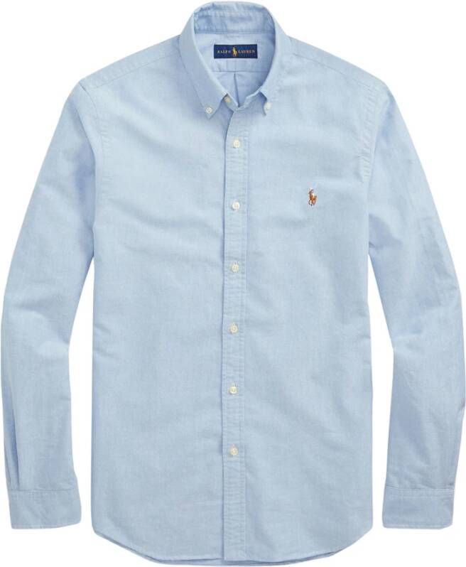 Ralph Lauren Casual Overhemd Update Blauw Heren