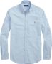 Ralph Lauren Blauwe Oxford Button Down Overhemd voor Heren Blue Heren - Thumbnail 7