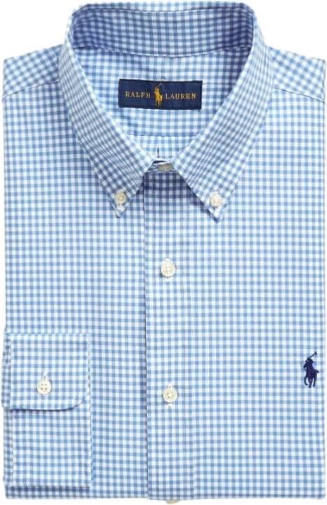 Ralph Lauren Casual Overhemdencollectie Blauw Heren