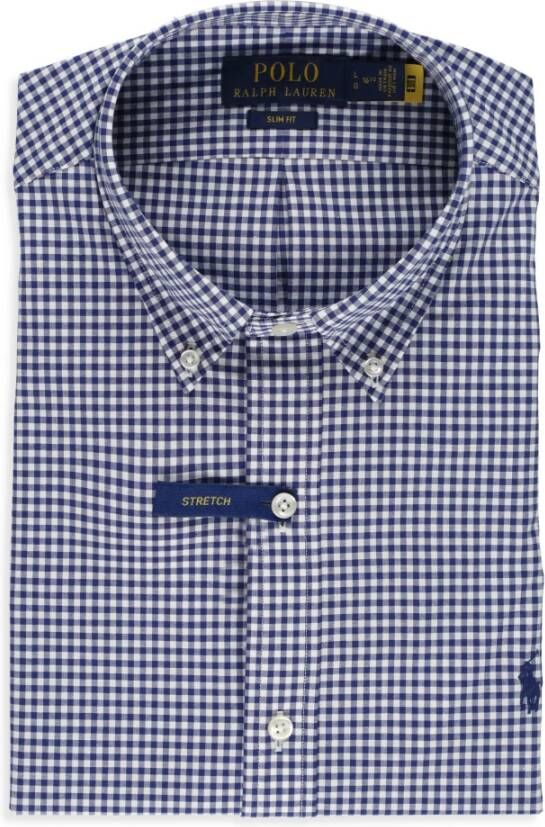 Ralph Lauren Casual Shirts Blauw Heren