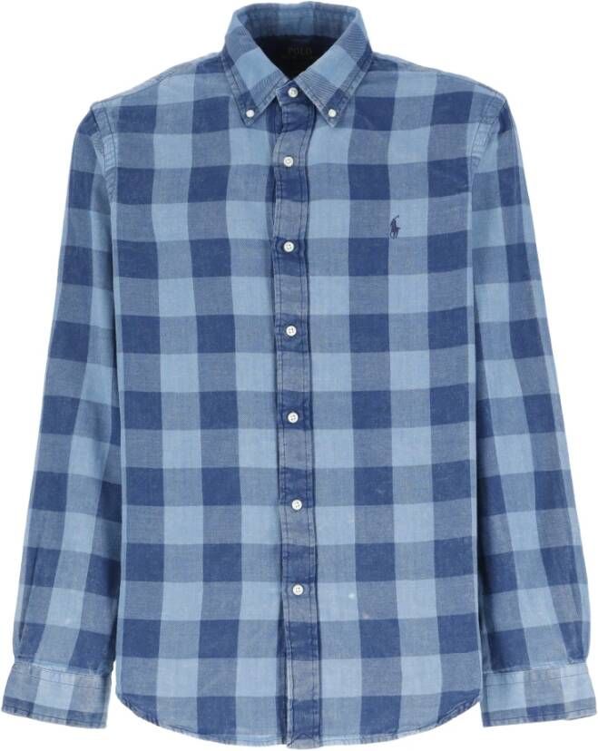 Polo Ralph Lauren Custom fit vrijetijdsoverhemd met ruitmotief