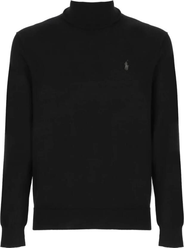 Polo Ralph Lauren Zwarte Sweaters LS TN Pp-Lange Mouwen-Pullover Zwart Heren - Foto 3