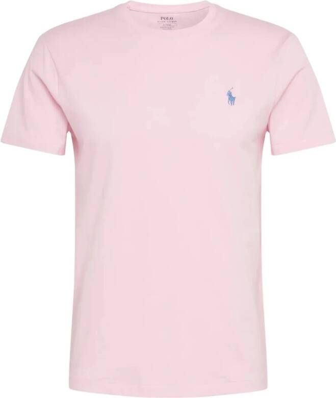 Ralph Lauren Comfortabel en stijlvol katoenen T-shirt Roze Heren