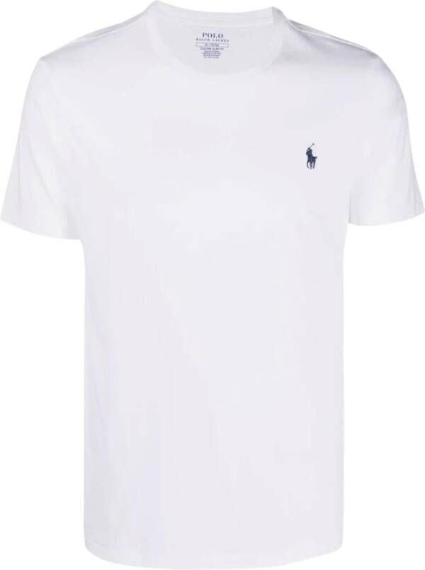 Ralph Lauren Comfortabel en stijlvol wit T-shirt voor heren White Heren