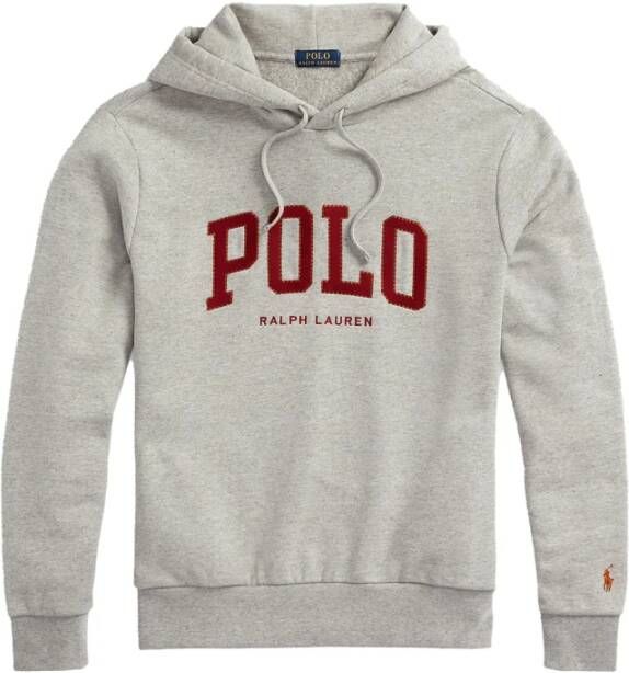 Ralph Lauren Comfortabele en stijlvolle grijze herenhoodie Grijs Heren