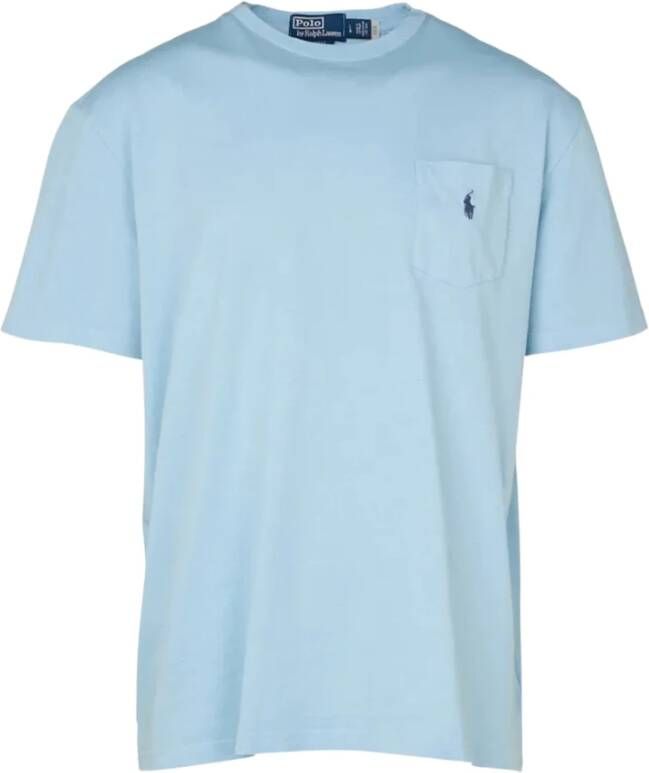 Ralph Lauren Comfortabele Heren T-Shirt Blauw Heren