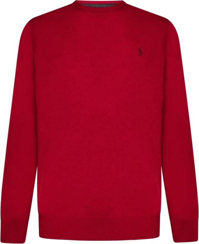 Polo Ralph Lauren Rode Sweaters LS CN Pp-Long Sleeve-Pullover Rood Heren