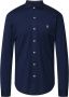 POLO Ralph Lauren custom fit overhemd met stretch newport navy - Thumbnail 5