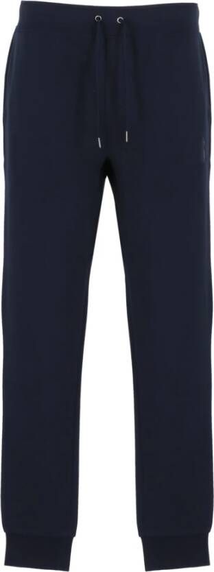 Ralph Lauren Donkerblauwe Upgradebare Sweatpants van Katoenmix Blauw Heren