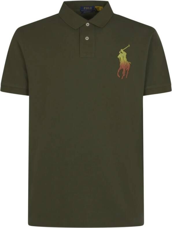 Polo Ralph Lauren Klassieke Polo Shirt in Donker Salie Green Heren