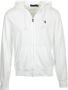 Ralph Lauren Witte Zip-Through Sweatshirt voor Heren White Heren - Thumbnail 2