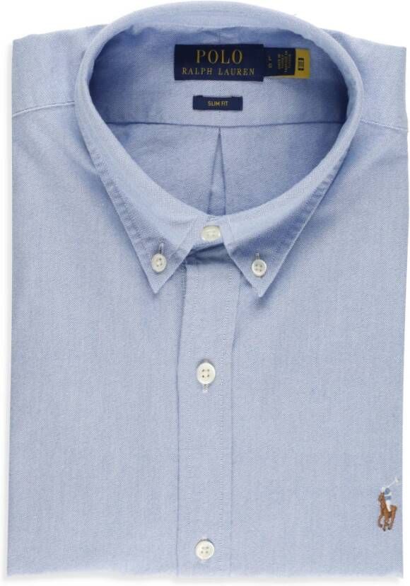 Ralph Lauren Formal Shirts Blauw Heren