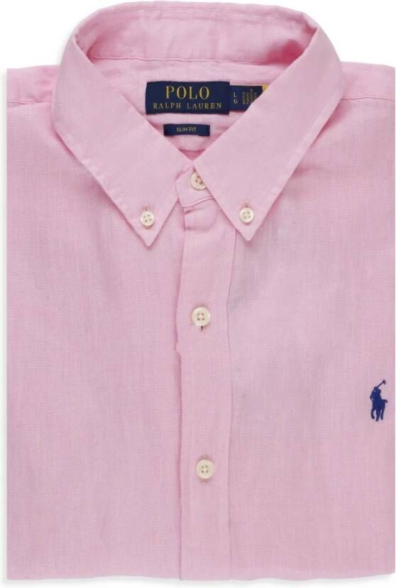Ralph Lauren Formal Shirts Roze Heren