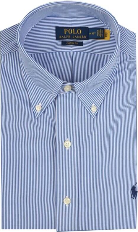 Ralph Lauren Formeel Overhemd Blauw Heren